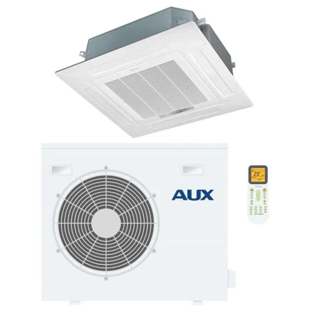 Кассетный кондиционер AUX ALCA-H36/5R1Y панель в комплекте